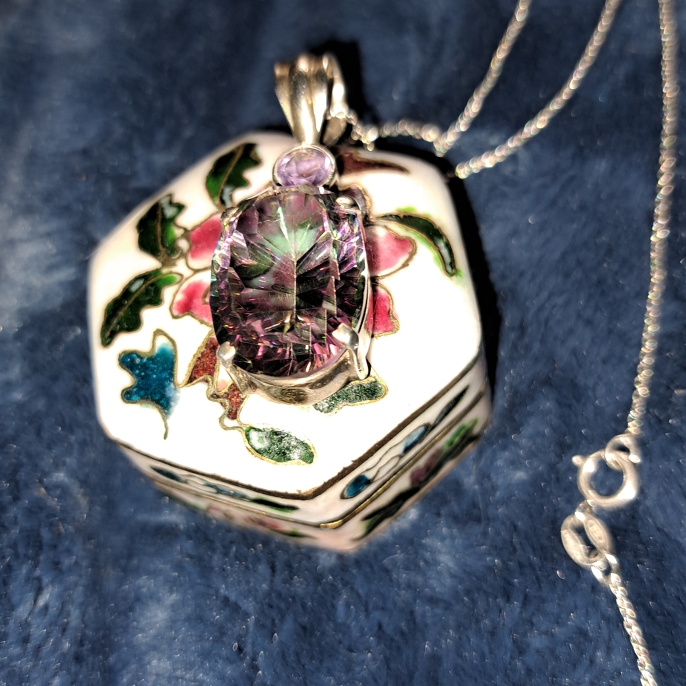 Mystic Topaz One Huge One Round On Top Madee